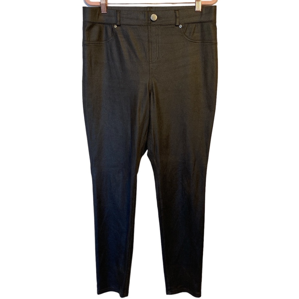 INC Pull In Faux Leather Leggings / Pants. Size 12.